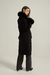 Sobretudo Maxi Pele Preto - Alba