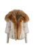 Jaqueta Puffer com Gola Pele - comprar online