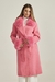 Sobretudo Pele Pink - Pronta Entrega