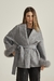 Casaco Oversized com Pele nos Punhos - comprar online