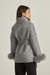 Casaco Oversized com Pele nos Punhos - loja online
