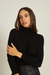 Blusa Cashmere Gola Alta Preta - loja online