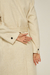 Maxi Sobretudo Off White