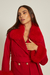 Sobretudo com Pele Vermelho - Pronta Entrega na internet
