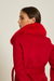 Imagem do Sobretudo com Pele Vermelho - Pronta Entrega