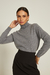 Imagem do Blusa Cashmere Gola Alta Cinza
