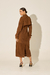 Trench Coat em Camurça Caramelo - loja online