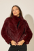 Casaco de Pelo Curto Marsala - Pronta Entrega - comprar online