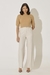 Blusa Cashmere Mangas Curtas Caramelo - Pronta Entrega - loja online