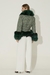 Casaco em Tweed e Pele Natural - comprar online