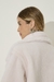 Casaco Teddy em Lã Off White