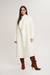 Sobretudo em Lã com Cashmere Off White - comprar online