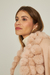Imagem do Pashmina em Lã com Pompons Nude - Pronta Entrega