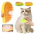 Escova A Vapor Tira Pelos Cães E Gatos Pet Recarregável Usb