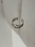 Anillo Mia plateado