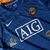 RETRO MANCHESTER UNITED 2008/09 AZUL MANGA LONGA - Pedrin: personalizações exclusivas