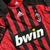 RETRO MILAN 2007 HOME PRETA E VERMELHA - loja online