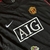 RETRO MANCHESTER UNITED 2008/09 PRETA MANGA LONGA - Pedrin: personalizações exclusivas