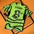 Arsenal II 23/24 Adidas Versão jogador Verde personalização One Piece