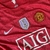 RETRO MANCHESTER UNITED HOME 2007/08 MANGA LONGA + PATCHES - loja online