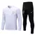 KIT DE TREINO DE FRIO CORINTHIANS BRANCO E DOURADO 22/23 MEIO ZIPER