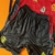 Imagem do KIT DE TREINO FLAMENGO VERMELHO E PRETO REGATA E SHORT PERSONALIZADO