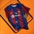 VERSÃO JOGADOR - CAMISA BARCELONA HOME 23-24 AZUL E VERMELHA