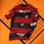 Camisa Flamengo Home vermelha e preta 2023/24 com todos patrocínios + patches libertadores na internet