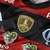 Camisa Flamengo Home vermelha e preta 2023/24 com todos patrocínios + patches libertadores - loja online