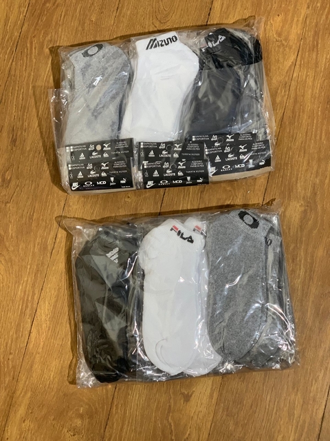 Pacote de Meia Soquete Premium (12 pares)