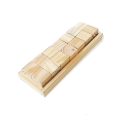 Figuras de construcción cubos