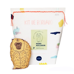 Kit bordado Mono Aullador