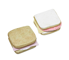 Sandwich de tela en internet