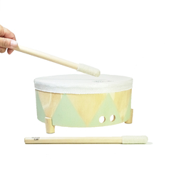 Tambor de pie eco - Tienda Ludus- Juguetes de madera