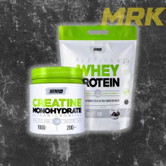 Combo gigante 3kg proteina star + 1kg creatina star+ scoop y llavero de regalo
