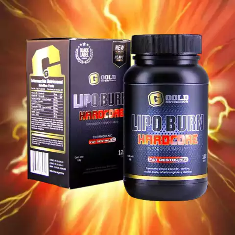Lipo Burn hardcore 120cap Gold Nutrition