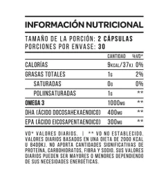 Omega 3 fish oil Star nutrition - comprar online