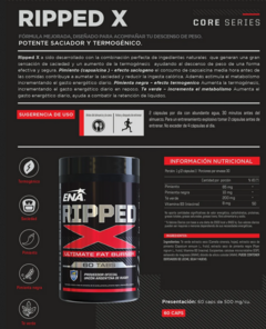 Whey ripped Extreme 1kg + Ripped X ENA 60caps en internet