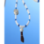 COLAR DE FIGA BAIANIDADE AZUL E BRANCO
