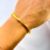 Pulseira Malha Fio Alemão 5mml Banhado a Ouro