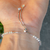 Pulseira Riviera Olho Grego Madrepérolas e Zircônias - Ajustáveis