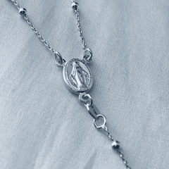 Colar Feminino Terço - comprar online