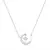 Colar lua cristal luxo - Prata925 - comprar online