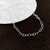 Pulseira elos coração - Prata925 - comprar online