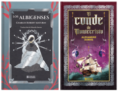 Los Albigenses de Charles Robert Maturin y El Conde de Montecristo de Dumas Pack Fractales Pasta Dura