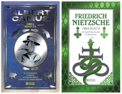 Obra Selecta de Albert Camus y Friedrich Nietzsche Pack Fractales Pasta Dura