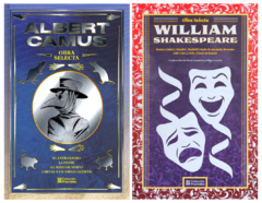 Obra Selecta de Albert Camus y William Shakespeare Pack Fractales Pasta Dura