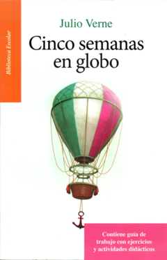 Cinco semanas en globo Julio Verne Biblioteca Escolar Infantil