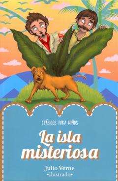 La isla misteriosa Julio Verne Clásicos Ilustrados Para Niños Libro Nuevo