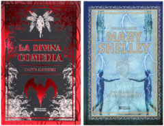 La Divina Comedia Dante Alighieri y Obra Selecta Mary Shelley Frankenstein Fractales Pasta Dura